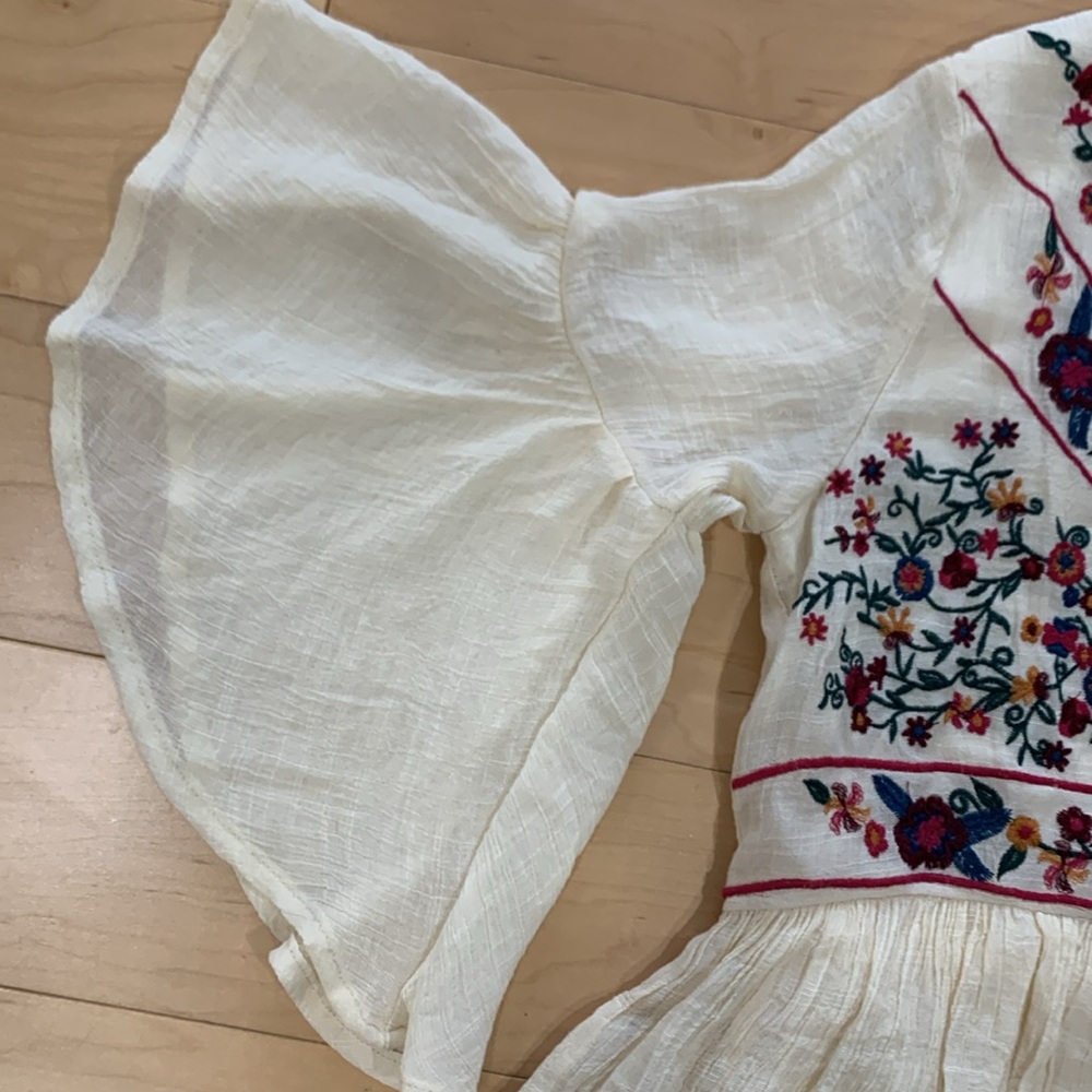 Altar’d State embroidered mini Dress Size M - Picture 5 of 6